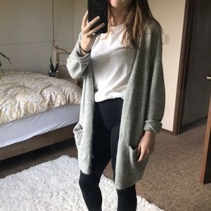 Oversized cardigan
